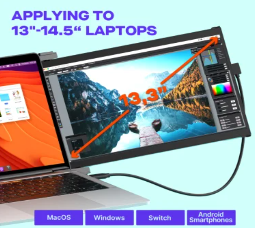 Mobile Pixels Nexus™ 13-In. Portable Monitor