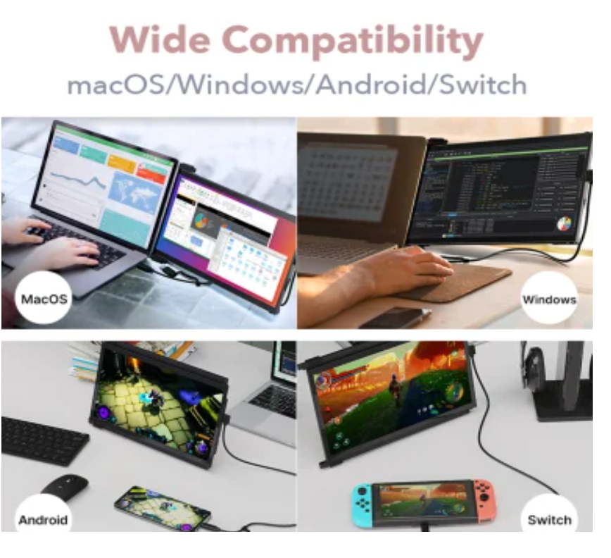Previous Next Mobile Pixels Nexus™ 14-In. Portable Monitor