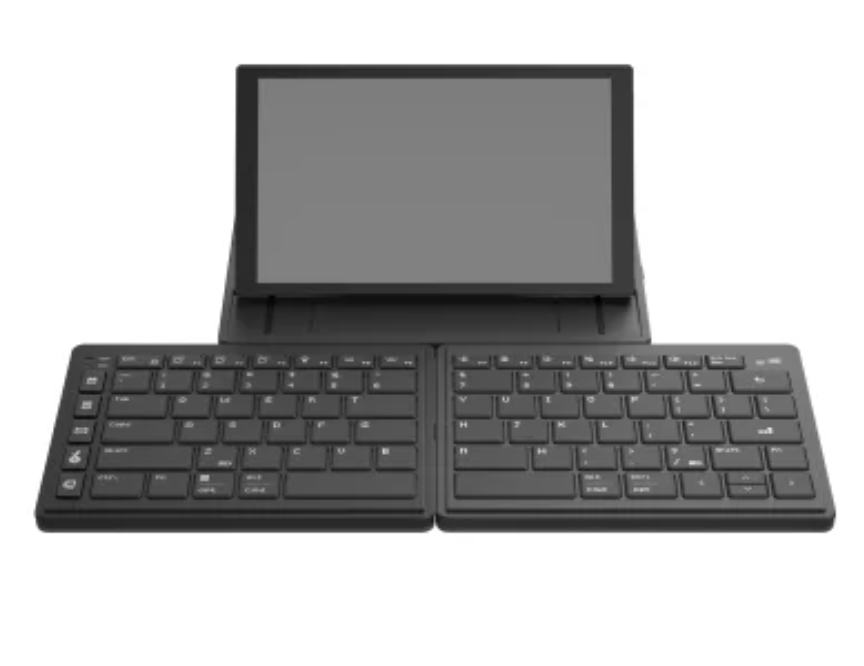 Mobile Pixels Tetra Split Keyboard with Touch Screen